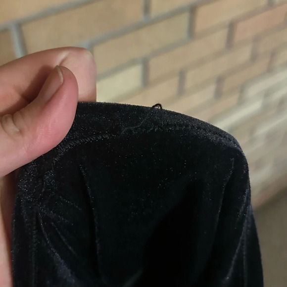 Lululemon Wunder Lounge High-Rise Tight Leggings 28” Velvet Velour Black Size 4 - Picture 7 of 7